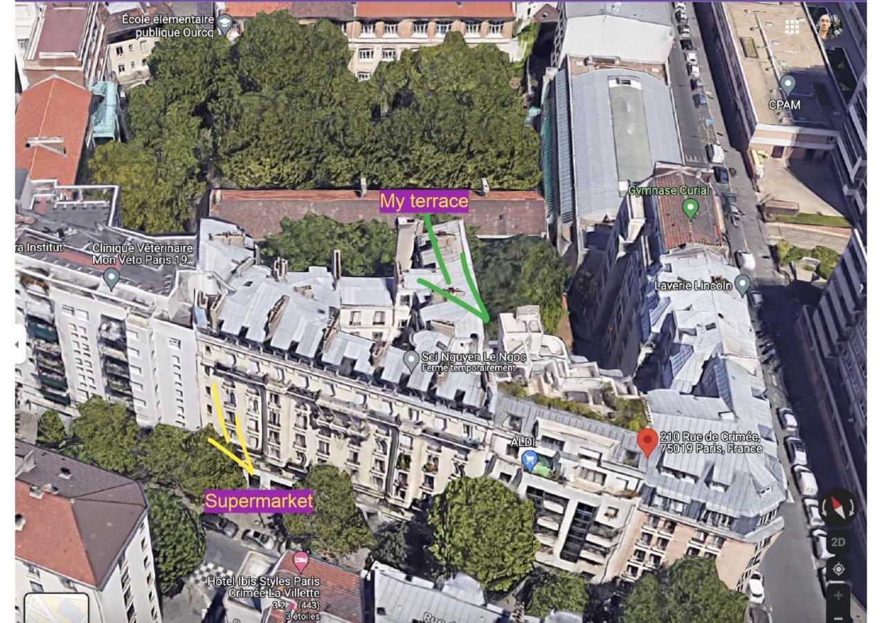 Paris Central Design Jardin & Terrasse Prive Exterior foto